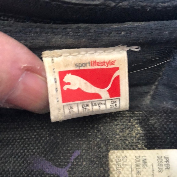 Puma ‘Mary Jane’ style shoes. Size 7 - Picture 7 of 7